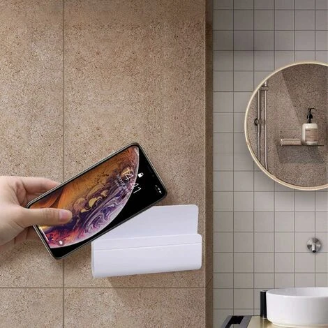 MINKUROW Support De Téléphone Portable Support De Téléphone Mural Multifonctionnel Support De Téléphone Pour Magasin De Bureau À Domicile 3 MINKUROW Support De Téléphone Portable Support De Téléphone Mural Multifonctionnel Support De Téléphone Pour Magasin De Bureau À Domicile