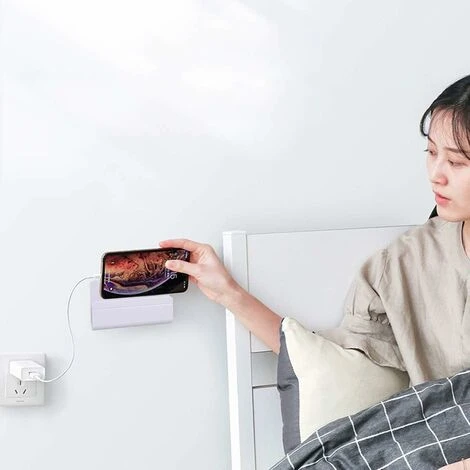 MINKUROW Support De Téléphone Portable Support De Téléphone Mural Multifonctionnel Support De Téléphone Pour Magasin De Bureau À Domicile 7 MINKUROW Support De Téléphone Portable Support De Téléphone Mural Multifonctionnel Support De Téléphone Pour Magasin De Bureau À Domicile – Image 5