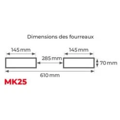 Potence MK25 Pour Chariot élévateur 2500kg Stockman 9 Potence MK25 Pour Chariot élévateur 2500kg Stockman -Stanleyfaco Magasin 80896934 4