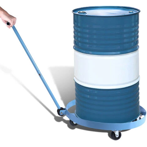 Chariot De Plantes En Acier, Chariot De Transport à Roulettes, 55 Gallons Dolly à Tambour Avec Poignée, Heavy Duty Chariot à Tambour Pour Atelier, Usines, Entrepôt 3 Chariot De Plantes En Acier, Chariot De Transport à Roulettes, 55 Gallons Dolly à Tambour Avec Poignée, Heavy Duty Chariot à Tambour Pour Atelier, Usines, Entrepôt