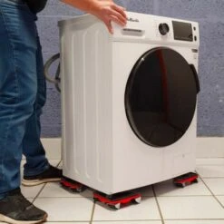 Coins Roulants X4 - Charge 300kgs - Élévateur De Transport De Meubles Et Jeu De Roulettes - Poignée De Levage -Stanleyfaco Magasin 81867882 3