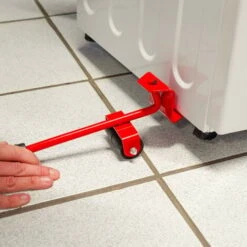 Coins Roulants X4 - Charge 300kgs - Élévateur De Transport De Meubles Et Jeu De Roulettes - Poignée De Levage -Stanleyfaco Magasin 81867882 4