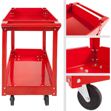 Servante D'atelier 2 étages - Chariot A Outils, Caisse A Outils, Chariot Servante D´atelier 7 Servante D'atelier 2 étages - Chariot A Outils, Caisse A Outils, Chariot Servante D´atelier – Image 5