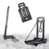 Diable Chariot Pliable à Poignée Télescopique + Sangle Élastique - Charge Max 30 Kg 1 Diable Chariot Pliable à Poignée Télescopique + Sangle Élastique - Charge Max 30 Kg -Stanleyfaco Magasin 81923154 1