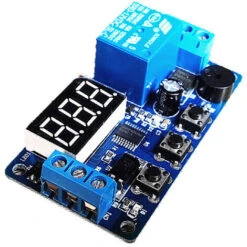 Module De Relais De Retard DC 12V LED Affichage Minuterie De Retard Numérique PLC Commutateur De Contrôle De Temps De Retard 0.1s à 999mins Réglable