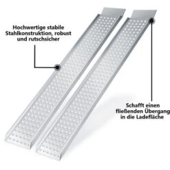Lot De 2 Rampes De Chargement, Antidérapantes, Pour Remorque, Moto, ATV Et Quad, Jusqu’à 400 Kg -Stanleyfaco Magasin 83897663 3