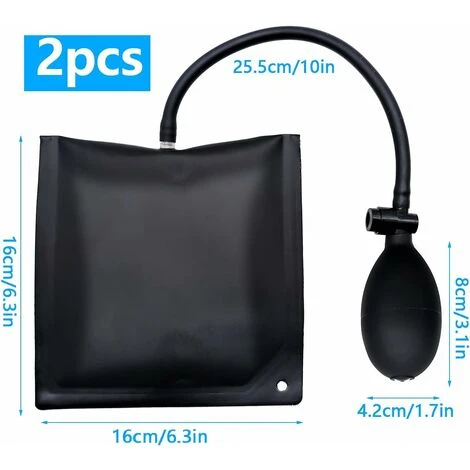 Coussin Pour Soulever,2 Pack Gonflable Pompe à Air Coussin TPU Outillage Auto Accessoire Coussins D'air De Soutiens Pour Portes Fenêtres Meubles Réfrigérateur Vert Noir 15 16CM 7 Coussin Pour Soulever,2 Pack Gonflable Pompe à Air Coussin TPU Outillage Auto Accessoire Coussins D'air De Soutiens Pour Portes Fenêtres Meubles Réfrigérateur Vert Noir 15 16CM – Image 5