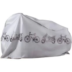 Housse De Vélo Housse Universelle étanche Protection UV Antipoussière Antirouille 200x110 Cm Traitement Imperméable Extérieur