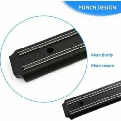 Porte Couteaux Aimanté Cuisine  2 Pieces 38 Cms Barre Magnetique Couteaux Outils Barre Aimantée Porte Couteaux Aimant Couteau Mural Support Couteaux Aimanté Barre Aimantée -Stanleyfaco Magasin 85568705 3