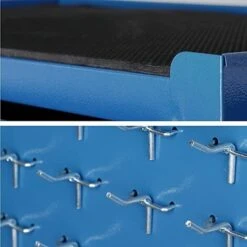 Grand Chariot D'atelier Portable Armoires Supérieures Et AIRAJ Chariot à Outils Avec Roues, Stockage D'outils Et D'appareils Lourds, Avec 10 Crochets Sur Le Côté, Pour Les Ateliers Et Les Armoires à O -Stanleyfaco Magasin 85703043 4