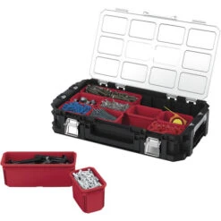 KETER ORGANISEUR CONNECT, Noir, 54x30,2x11,4 Cm -Stanleyfaco Magasin 87799269 4