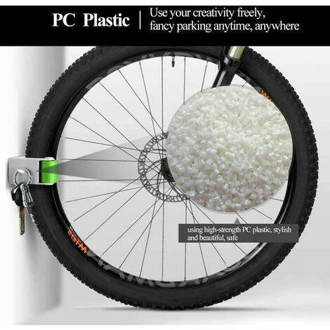 DHKLFA Boucle De Stationnement De Vélo Support Mural VTT Vélo De Route Support De Rangement Vertical Clip Support De Vélo Présentoir Boucles VTT Vélo, Vert-442cm 5 DHKLFA Boucle De Stationnement De Vélo Support Mural VTT Vélo De Route Support De Rangement Vertical Clip Support De Vélo Présentoir Boucles VTT Vélo, Vert-442cm – Image 3