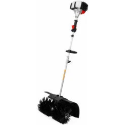 EBERTH Balayeuse à Essence 3CV, Moteur 2 Temps, Sangle, 2 Rouleaux De 30cm Inclus, Largeur De Balayage 60cm, Accélérateur Réglable En Continu Sur La Poignée Ergonomique, Protection Sur Le Rouleau -Stanleyfaco Magasin 8826457 2