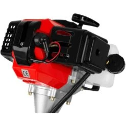 EBERTH Balayeuse à Essence 3CV, Moteur 2 Temps, Sangle, 2 Rouleaux De 30cm Inclus, Largeur De Balayage 60cm, Accélérateur Réglable En Continu Sur La Poignée Ergonomique, Protection Sur Le Rouleau -Stanleyfaco Magasin 8826457 4