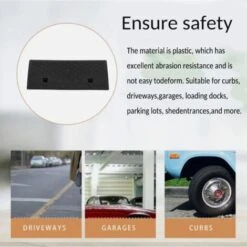 Rampe De Chargement, Rampes Plastique De Bordure Antidérapantes Portable Rampes De Seuil Légère Pour Voiture Scooter Caravane Fauteuil Roulant Accès Handicapé Trottoir Vélo Moto -Stanleyfaco Magasin 88768761 4