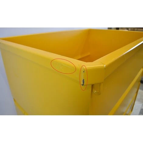 Benne Pour Chariot à Tête Rotative 1000L GOUBARD Sur Socle 6 Benne Pour Chariot à Tête Rotative 1000L GOUBARD Sur Socle – Image 4