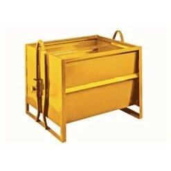 Benne Basculante 200L SAMETO Sur Socle Charge 800kg Jaune - Y100800D