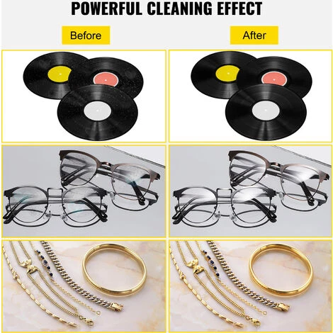 VEVOR Nettoyeur A Ultrasons Pour Disque Vinyle Nettoyeur Ultrasonique Professionnel 6L 3 Disques A La Fois Machine A Ultrason Bac Inox Chauffage Commande Par Bouton Nettoyage Profonde Bijoux Prothese 6 VEVOR Nettoyeur A Ultrasons Pour Disque Vinyle Nettoyeur Ultrasonique Professionnel 6L 3 Disques A La Fois Machine A Ultrason Bac Inox Chauffage Commande Par Bouton Nettoyage Profonde Bijoux Prothese – Image 5