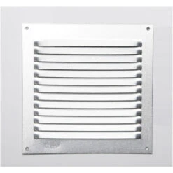 Grille Sans Bord Aluminium 0.6 Couleur Naturelle 150x150mm