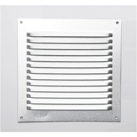 Grille Sans Bord Aluminium 0.6 Couleur Naturelle 150x150mm 3 Grille Sans Bord Aluminium 0.6 Couleur Naturelle 150x150mm