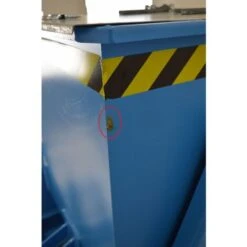 Benne Basculante 500L Avec Couvercle BAUER Charge 1000kg Sur Socle Avec Entrée De Fourches - BK 50 -Stanleyfaco Magasin 89223859 4