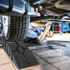 Rampe De Chargement Rampe De Chargement 2 Pcs Rampe De Voiture En Plastique Jusqu'à 2,5 Tonnes Plate-forme élévatrice Pour Voiture HENGMEI -Stanleyfaco Magasin 90040635 5