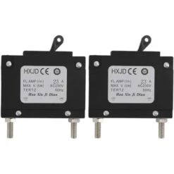 Disjoncteur De Générateur De 2 Pièces, Disjoncteur Professionnel De Générateurs D'essence De Sécurité Avec Le Commutateur Pour Des Générateurs D'essence 23A 230V