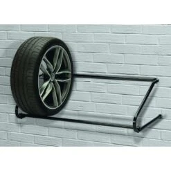 Support De Pneu En Acier Peint En Noir -Stanleyfaco Magasin 90445731 4