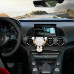 Liquidation totale Support De Support De Téléphone De Voiture, Support De Clip D'aération Support De Téléphone Portable Mignon Compatible Avec Les Accessoires De Smartphone De 4 à 7 Pouces, Blanc, Ro 9 Liquidation totale Support De Support De Téléphone De Voiture, Support De Clip D'aération Support De Téléphone Portable Mignon Compatible Avec Les Accessoires De Smartphone De 4 à 7 Pouces, Blanc, Ro -Stanleyfaco Magasin 90999346 3