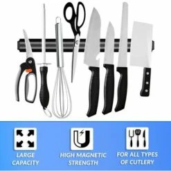 Porte Couteaux Aimanté Cuisine 2 Pieces 33 Cms Barre Magnetique Couteaux Outils Barre Aimantée Porte Couteaux Aimant Couteau Mural Support Couteaux Aimanté Barre Aimantée 10 Porte Couteaux Aimanté Cuisine 2 Pieces 33 Cms Barre Magnetique Couteaux Outils Barre Aimantée Porte Couteaux Aimant Couteau Mural Support Couteaux Aimanté Barre Aimantée -Stanleyfaco Magasin 91245685 4
