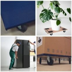 SUPPORT ROULANT POUR MEUBLES - RECTANGULAIRE - 650 x 400 mm - CHARGE MAX. 400 kg 9 SUPPORT ROULANT POUR MEUBLES - RECTANGULAIRE - 650 x 400 mm - CHARGE MAX. 400 kg -Stanleyfaco Magasin 91407630 3