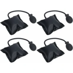 Pompe De Cale D'air, Sac De Cale Gonflable Polyvalent Réutilisable à Forte Résistance à La Pression Noir Pour L'installation De Porte