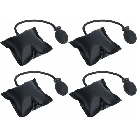 Pompe De Cale D'air, Sac De Cale Gonflable Polyvalent Réutilisable à Forte Résistance à La Pression Noir Pour L'installation De Porte 3 Pompe De Cale D'air, Sac De Cale Gonflable Polyvalent Réutilisable à Forte Résistance à La Pression Noir Pour L'installation De Porte