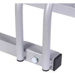 Râtelier Au Sol Pour 5 Vélos 1305x320x265mm Acier Revêtu Par Poudre Gris Bicyclette -Stanleyfaco Magasin 9216582 5