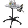 VEVOR Chariot Coiffure Roulettes Tablette Plateau Mobile Hauteur Reglable Argent -Stanleyfaco Magasin 92852202 1