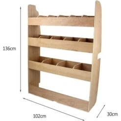 Monster Racking Meuble De Rangement En Contreplaqué Pour Ford Transit Custom SWB, Etagères De Rangement Pour Fourgon Et Véhicules Utilitaires, 102cm X 136cm X 30cm 11 Monster Racking Meuble De Rangement En Contreplaqué Pour Ford Transit Custom SWB, Etagères De Rangement Pour Fourgon Et Véhicules Utilitaires, 102cm X 136cm X 30cm -Stanleyfaco Magasin 9285999 5