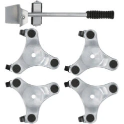 Ensemble De Transport De Meubles Silver Lifter Moving Plate For Heavy Objects Bearing 400KG 10 Ensemble De Transport De Meubles Silver Lifter Moving Plate For Heavy Objects Bearing 400KG -Stanleyfaco Magasin 94723293 4