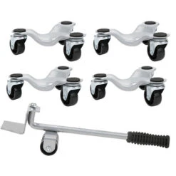 Ensemble De Transport De Meubles Silver Lifter Moving Plate For Heavy Objects Bearing 400KG 11 Ensemble De Transport De Meubles Silver Lifter Moving Plate For Heavy Objects Bearing 400KG -Stanleyfaco Magasin 94723293 5