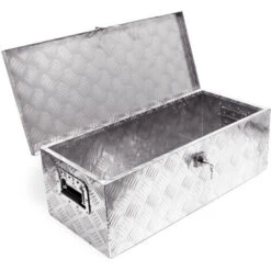 Caisse à Outils Aluminium 760x320x245mm Malle De Transport Boite à Outils Malette De Rangement