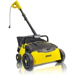 BROSSEUSE POUR GAZON SYNTHETIQUE AVEC ROULEAU DE COLLECTE ET PEIGNE ELECTRIQUE 302E -Stanleyfaco Magasin 95156871 2