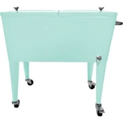 AXI Retro Cooler Menthe Réfrigérateur De Boissons Mobile Pour L'extérieur / Le Jardin Glacière 76 Litre -Stanleyfaco Magasin 96011420 3