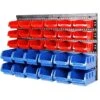 Étagère à Outils Avec Boites De Rangement 30 Bacs à Bec Etagère Murale Modulable Extensible Garage -Stanleyfaco Magasin 96232819 1