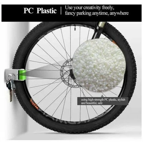 Lots De 2 Boucle De Stationnement De Vélo Support Mural VTT Vélo De Route Support De Rangement Vertical Clip Support De Vélo Présentoir Boucles VTT Vélo, Vert-442cm 5 Lots De 2 Boucle De Stationnement De Vélo Support Mural VTT Vélo De Route Support De Rangement Vertical Clip Support De Vélo Présentoir Boucles VTT Vélo, Vert-442cm – Image 3