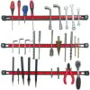 Jeu De 3 Barres Aimantées 45cm - Bande Magnétique Accroche Mural Outils - Rangement Outillage Garage Atelier - Aimant Puissant -Stanleyfaco Magasin 97071718 1