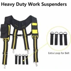 Bretelles Réglables Ceintures Porte-outils Porte Outils Ceinture Bretelles Homme Outils Professionnel Pour Charpentier, électricien, Plombier 9 Bretelles Réglables Ceintures Porte-outils Porte Outils Ceinture Bretelles Homme Outils Professionnel Pour Charpentier, électricien, Plombier -Stanleyfaco Magasin 99373514 3