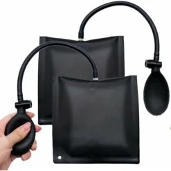 2 Pcs Coussin De Montage Cale D'air Coussin D'air De Levage Gonflables Outils Pour Pose De Fenêtre, Volets, Portes, Soulever Sans Effort