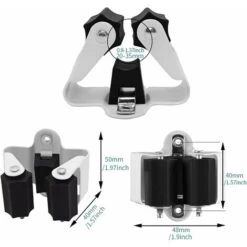 GDRHVFD Accroche Balai Mural,Support Balais Mural 12 Pièces,Porte Balais Mural, L’éPaisseur Du Porte Balai Est De 0.7 Mm Et Non De 0.4 Mm Pour Buanderie Cuisine Salle De Bain Garage Jardin -Stanleyfaco Magasin 99840360 5